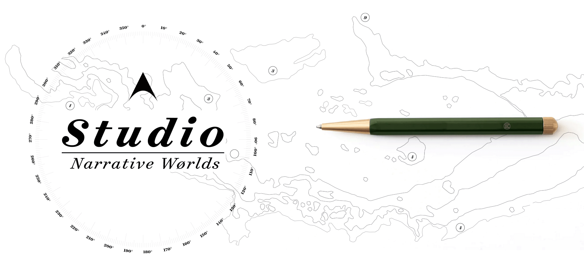 Illustrated map by Atelier Cartographik, combining cartography and drawing