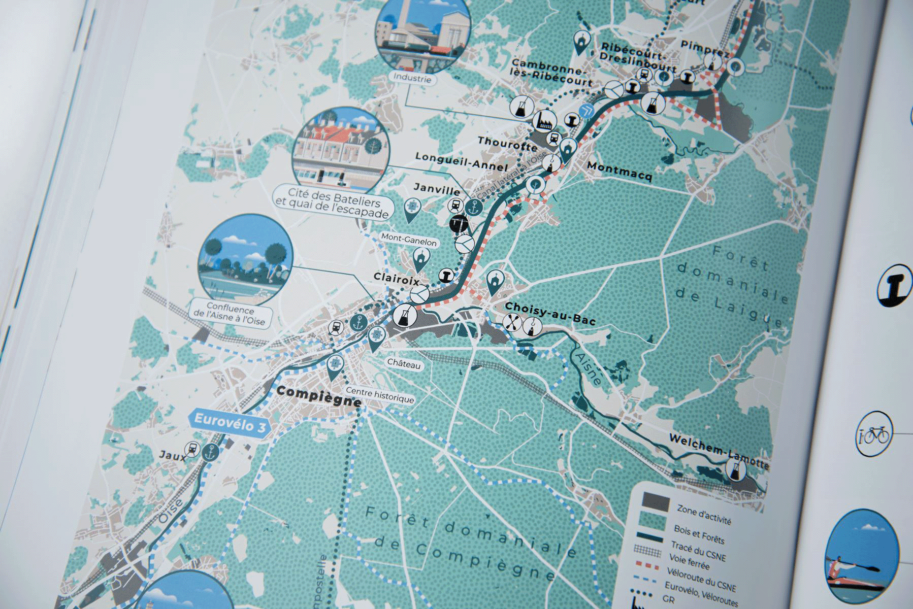 Canal Seine-Nord Europe Territorial  | Cartography & Illustrated Planning Report