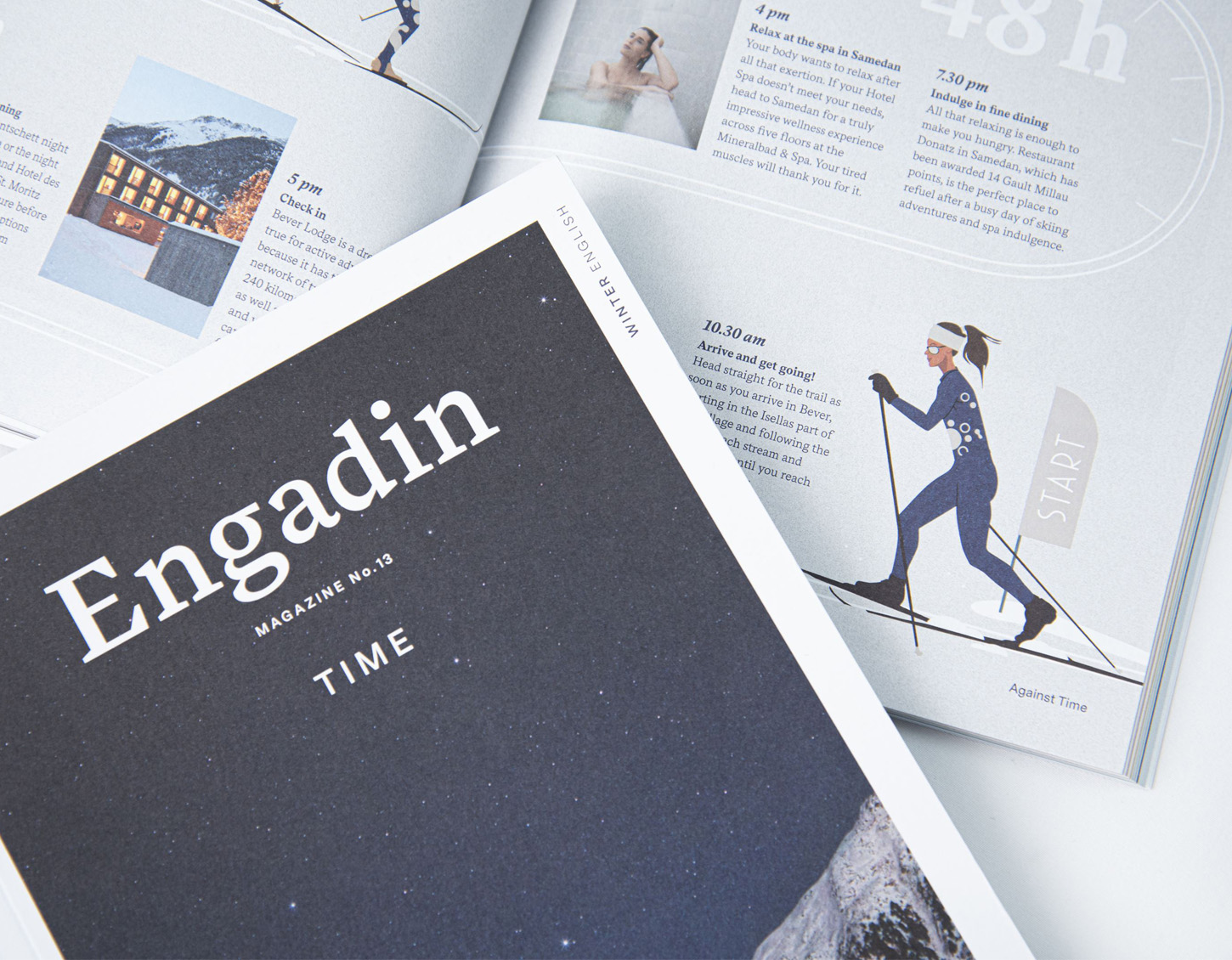 Engadin Winter magazine, Switzerland