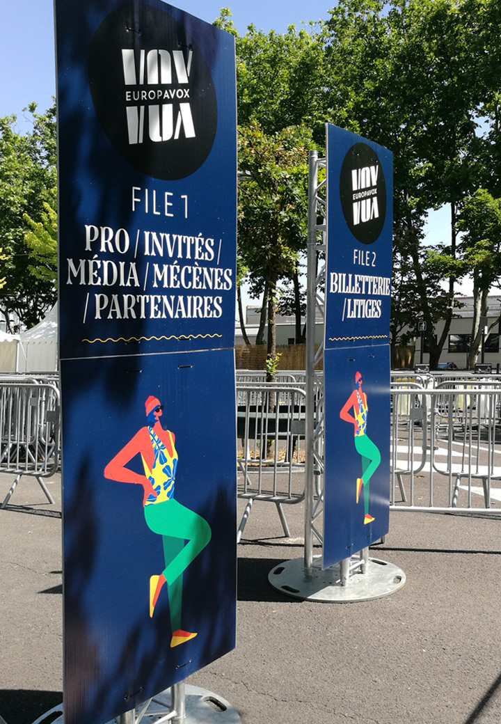Europavox — Visual Identity & Illustration for a Music Festival