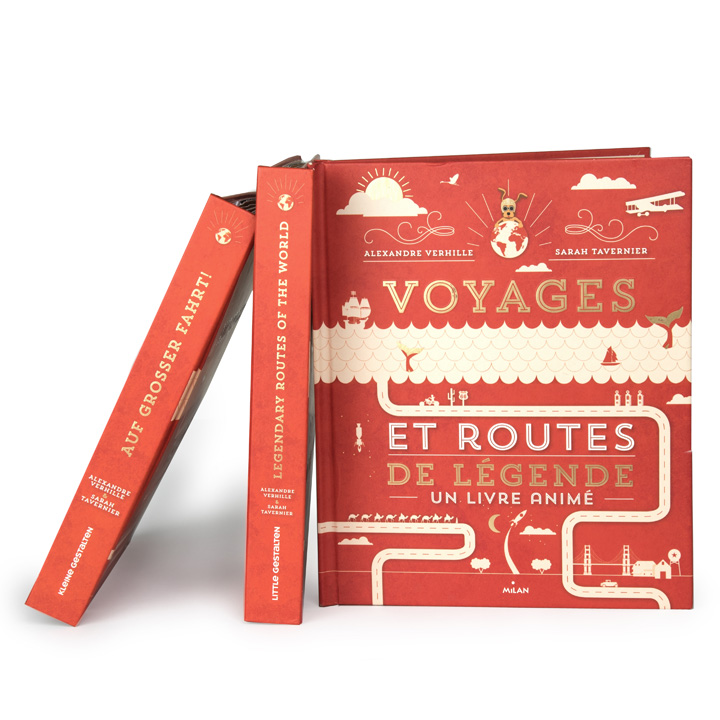 Legendary routes of the world- Pop up book